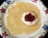 A picture of step 7 of Tinklee's Raspberry Crepes.
