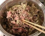 A picture of step 4 of A Taste of Mom's Cooking: Udon or Soba with Meat.