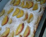 A picture of step 4 of Peach Cobbler.