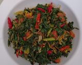 Foto langkah ke 4 dari resep Tumis daun singkong teri.