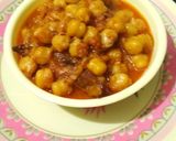 A picture of step 10 of Kabuli chane chhole.