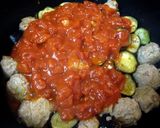 A picture of step 7 of Meatballs in Tomato Sauce - Great with Pasta.