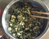 A picture of step 5 of A Flavor of Shinshū Nozawana Oyaki (Savory Buns Filled With Pickled Greens).