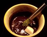 A picture of step 4 of Diabetic Friendly Chocolate Ganache.