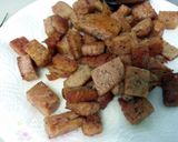 A picture of step 2 of Fried Cellophane Noodle With Spam.
