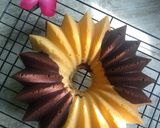 Foto langkah ke 10 dari resep Marmer Cake Tinggi cuma 4 Telur.