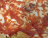 A picture of step 4 of Maize flour pizza with chat flavour.