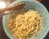 Foto langkah ke 4 dari resep Carbonara vegetarian.