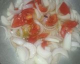 A picture of step 2 of Shahi Paneer.