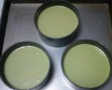 A picture of step 10 of Matcha Cheesecake.
