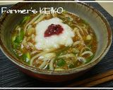 A picture of step 3 of [Farmer's House Recipe] Udon with Grated Yamaimo and Umeboshi.