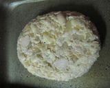 A picture of step 3 of Macrobiotic Soybean Hamburger Patties.