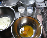 A picture of step 1 of Basic Plain Chiffon Cake.