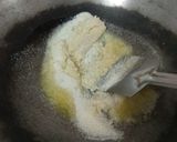 A picture of step 1 of Sooji Sheera.
