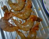 Foto langkah ke 2 dari resep Udang Bakar Madu.