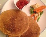 A picture of step 12 of Southern Indian Breakfast Crepe: Rice and Bean Adai.