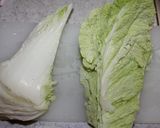A picture of step 1 of Gratinéed Rice with Lots of Chinese Cabbage!!!.