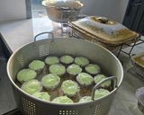 Foto langkah ke 3 dari resep Bolu kukus mekar tanpa soda.