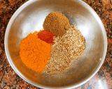 A picture of step 8 of Gatte ki Sabzi.