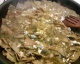 A picture of step 6 of Chilequiles.