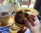 Foto langkah ke 11 dari resep Marble Cake 5 Telur.