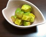 A picture of step 5 of Simple & Delicious Avocado with Wasabi.