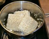 A picture of step 3 of Mike's Spicy Oysters Ramen.