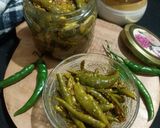 हरी मिर्च का आचार hari mirch ka achar रेसिपी चरण 6 फोटो