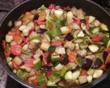 A picture of step 7 of Rabbit with Catalan Ratatouille - Conill amb Samfaina.