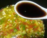 A picture of step 5 of Hot and sour soup.