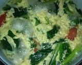 Foto langkah ke 6 dari resep Sop Sawi Telur.