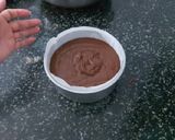 A picture of step 8 of Ragi Chocolate Cake with Walnut Crunch.