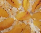 A picture of step 5 of My So Simple Peach Bread pudding. 😁.