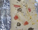 A picture of step 2 of Pizza pockets.