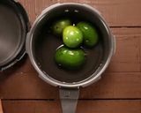 A picture of step 1 of Quick Aam panna recipe.