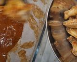 Ragacsos csirkeszárnyak recept fázis 6 fotója