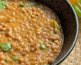 Foto del paso 6 de la receta: Lentejas con espinacas y ajos tiernos