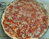 Foto del paso 6 de la receta Pizza de espinacas y beicon