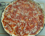 Foto del paso 6 de la receta: Pizza de espinacas y beicon