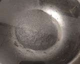 Foto langkah ke 3 dari resep Wool Roll Bread dengan tepung Ketan Hitam, dikukus.