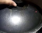 A picture of step 1 of Memoni choley.
