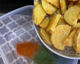 Foto langkah ke 3 dari resep Potato wedges / kentang goreng #homemadebylita.