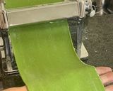 A picture of step 5 of Spinach Fettuccine.