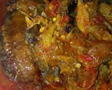 A picture of step 5 of Dry fish pepper soup with alabu.