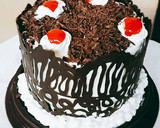 Foto langkah ke 10 dari resep Blackforest Tart.