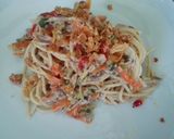 Foto del paso 4 de la receta Espaguetis con verduras y atún