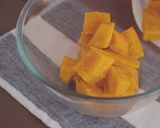 A picture of step 9 of Pumpkin Mont Blanc Cake (Squash Cake).