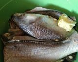 Foto langkah ke 1 dari resep Pepes kuning ikan bandeng.