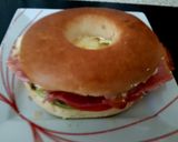A picture of step 7 of My Tasty Bagel Lunch.
