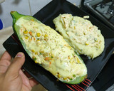 Foto del paso 6 de la receta: Zapallo italiano Relleno Vegetariano